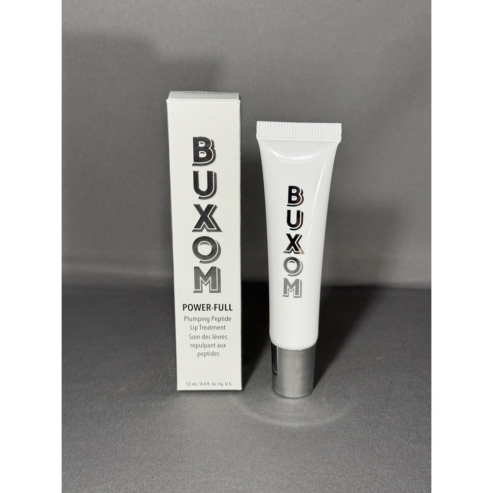 Buxom Power Full Plumping Peptide Lip Treatment In Vanilla Glaze New Open Box